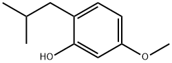 2-isobutyl-5-methoxyphenol Structure
