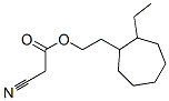 2-(2-ethylcycloheptyl)ethyl cyanoacetate Structure