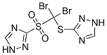 3-[[dibromo(1H-1,2,4-triazol-3-ylsulphonyl)methyl]thio]-1H-1,2,4-triazole,93841-30-6,结构式
