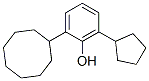 2-シクロオクチル-6-シクロペンチルフェノール 化学構造式