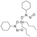 N,N'-[(dibutylstannylene)bis(oxy)]bis[N-nitrosocyclohexylamine] Structure
