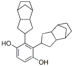 bis(octahydro-4,7-methano-1H-inden-2-yl)hydroquinone Structure