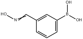 (E)-(3-((肟基)甲基)苯基)硼酸, 938443-32-4, 结构式