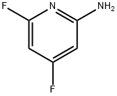 4,6-二氟吡啶-2-胺 结构式