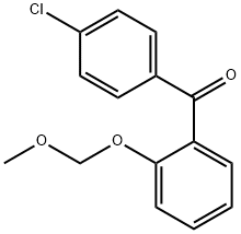 (4-氯苯基)(2-(甲氧基甲氧基)苯基)甲酮, 938458-68-5, 结构式