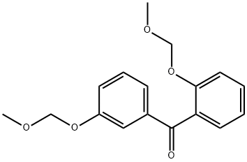 (2-(甲氧基甲氧基)苯基)(3-(甲氧基甲氧基)苯基)甲酮, 938458-71-0, 结构式