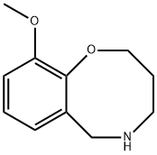 10-Methoxy-3,4,5,6-tetrahydro-2H-benzo[b][1,5]oxazocine Structure