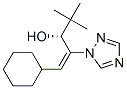 alpha-tert-butyl-[R-(E)]-beta-(cyclohexylmethylene)-1H-1,2,4-triazol-1-ethanol Structure