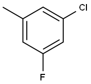 3-CHLORO-5-FLUOROTOLUENE Structure