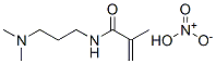 N-[3-(dimethylamino)propyl]methacrylamide mononitrate 结构式