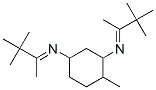 4-メチル-N,N'-ビス(1,2,2-トリメチルプロピリデン)-1,3-シクロヘキサンジアミン 化学構造式
