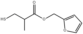 furfuryl 3-mercapto-2-methylpropionate 结构式