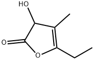 5-ethyl-3-hydroxy-4-methylfuran-2(3H)-one,93859-20-2,结构式