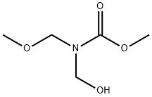 methyl (hydroxymethyl)(methoxymethyl)-carbamate  Struktur