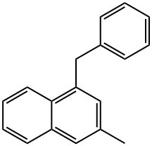 1-benzyl-3-methylenenapthalene 化学構造式