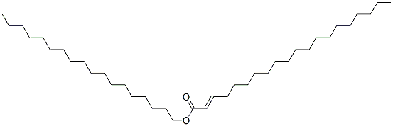 octadecyl icosenoate Structure