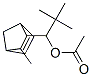 2,2-dimethyl-1-(3-methylbicyclo[2.2.1]hept-5-en-2-yl)propyl acetate Struktur