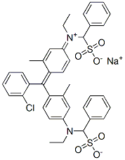 수소[4-[(2-클로로페닐)[4-[에틸(술포나토벤질)아미노]-o-톨릴]메틸렌]-3-메틸시클로헥사-2,5-디엔-1-일리덴](에틸)(술포나토벤질)암모늄,나트륨염