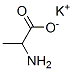 potassium DL-alaninate Struktur