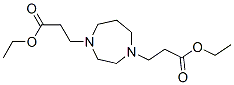 diethyl tetrahydro-1H-1,4-diazepin-1,4(5H)-dipropionate,93894-20-3,结构式
