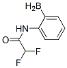 difluoro(N-phenylacetamide-O)boron 化学構造式