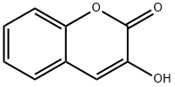 3-羟基香豆素 结构式
