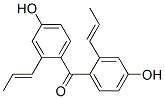 1-(4-ヒドロキシフェニル)-2-ブテン-1-オン 化学構造式