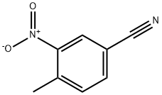 4-Methyl-3-nitrobenzonitrile Structure