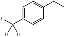 4-エチルトルエン-Α,Α,Α-D3 化学構造式