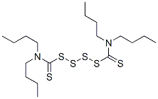 1,1'-tetrathiobis[N,N-dibutylthioformamide] Struktur