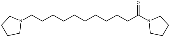 1-[1-oxo-11-(1-pyrrolidinyl)undecyl]pyrrolidine|