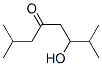 6-hydroxy-2,7-dimethyloctan-4-one Struktur