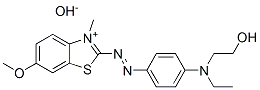 93919-19-8 2-[[4-[ethyl(2-hydroxyethyl)amino]phenyl]azo]-6-methoxy-3-methylbenzothiazolium hydroxide