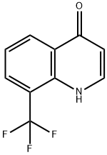 8-(trifluoromethyl)quinolin-4(1H)-one,93919-57-4,结构式