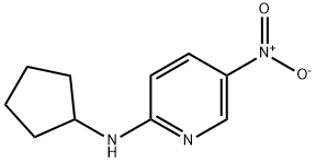 N-CYCLOPENTYL-5-NITROPYRIDIN-2-AMINE, 939376-51-9, 结构式