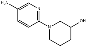 1-(5-AMINO-2-PYRIDINYL)-3-PIPERIDINOL Struktur