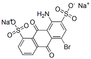 disodium 4-amino-1-bromo-9,10-dihydro-9,10-dioxoanthracene-3,5-disulphonate|
