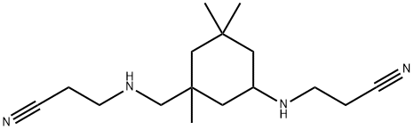 3-[[3-[[(2-cyanoethyl)amino]methyl]-3,5,5-trimethylcyclohexyl]amino]propiononitrile|3-[[3-[[(2-cyanoethyl)amino]methyl]-3,5,5-trimethylcyclohexyl]amino]propiononitrile