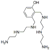 2,3-bis[[[2-[(2-aminoethyl)amino]ethyl]amino]methyl]phenol Structure