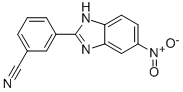 3-(5-NITRO-1H-BENZIMIDAZOL-2-YL)BENZONITRILE,939408-92-1,结构式