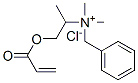 [2-(acryloyloxy)-1-methylethyl]benzyldimethylammonium chloride,93941-91-4,结构式