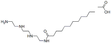 N-[2-[[2-[(2-아미노에틸)아미노]에틸]아미노]에틸]도데칸아미드모노아세테이트