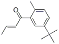 1-[5-(tert-butyl)-2-methylphenyl]-2-buten-1-one Structure