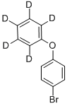 4-BROMOPHENYL PHENYL ETHER (PHENYL-D5) Structure