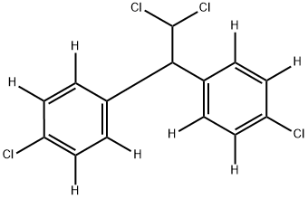 P,P′-DDD-D8 化学構造式