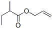 allyl 2-methylbutyrate Structure