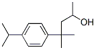 α,γ,γ-トリメチル-4-(1-メチルエチル)ベンゼン-1-プロパノール 化学構造式