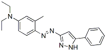 N,N-diethyl-3-methyl-4-[(5-phenyl-1H-pyrazol-3-yl)azo]aniline,93963-73-6,结构式