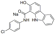 나트륨N-(4-클로로페닐)-2-하이드록시-9H-카바졸-1-카복스아미데이트