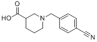 1-(4-cyanobenzyl)piperidine-3-carboxylic acid Structure